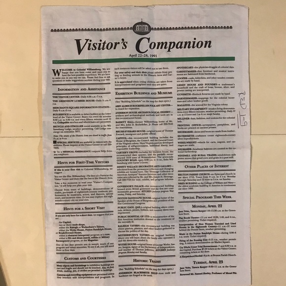 VINTAGE 1980s & 1990s U.S. Travel Brochures - Picture 11 of 11